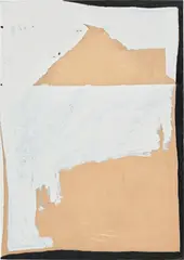 Erik Lindman, Where There is Smoke, There is Strawberry Jam, 2011, oil, satin collage and nails on cotton