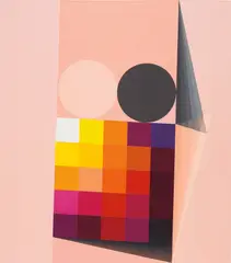 Lotto #3 by Garth Weiser, 2010, acrylic on canvas, sold Dec 2019