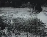 The Bruce High Quality Foundation, Hooverville, 2011, silkscreen ink on canvas