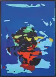 Jonas Lund, Under The Influence #2, 2014, oil on canvas, in artist's frame