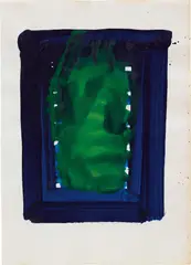 Sam Francis, Untitled, 1974, acrylic on paper