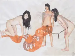 Kati Heck, Untitled, 2008, watercolour, coloured pencil and graphite on paper