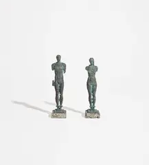Egor Zigura, AWAKENING (MINIATURE), 2017, bronze, in 2 parts