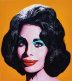 David LaChapelle, Amanda as Liz -Orange, 2007, c-print
