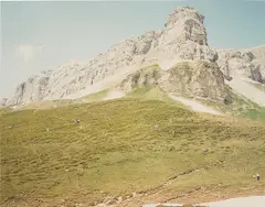 Klausen Pass by Andreas Gursky, 1984, c-print, sold Dec 2019