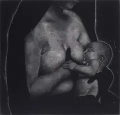 The Empty Belly, We Dream Under a Different Sky (The Dependent Series), 2015, oil on PVC