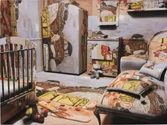Guston Babys room by Jon Rafman, 2014, archival pigment print on Hahnemühle paper flush-mounted on aluminium, sold Dec 2019