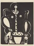 Femme au fauteuil (d'après le noir) (The Armchair Woman, from the black) by Pablo Picasso, 1948, Lithograph, on Arches paper, the full sheet, sold Jan 2019