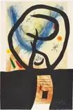 Joan Miró, La Fronde (The Sling), 1969, Etching and aquatint in colours with carborundum, on Arches paper, the full sheet