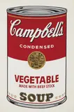 Vegetable, from Campbell’s Soup I by Andy Warhol, 1968, Screenprint in colours, on wove paper, with full margins, sold Jan 2019