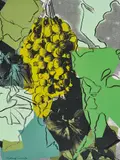 Grapes by Andy Warhol, 1979, Screenprint in colours, on Strathmore Bristol paper, the full sheet, sold Jan 2019