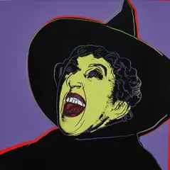 The Witch, from Myths by Andy Warhol, 1981, Screenprint in colours with diamond dust, on Lenox Museum Board, the full sheet, sold Jan 2019
