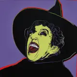 The Witch, from Myths by Andy Warhol, 1981, Screenprint in colours with diamond dust, on Lenox Museum Board, the full sheet, sold Jan 2019