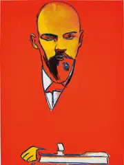 Andy Warhol, Red Lenin, 1987, Screenprint in colours, on Arches 88 paper, the full sheet