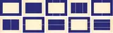 Untitled by Donald Judd, 1988, The complete set of 10 woodcuts in ultramarine blue, on Okawara paper, the full sheets, with colophon, loose (as issued), sold Jan 2019