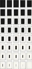 Vanish by Sol LeWitt, 1994, The complete set of 40 screenprints in black, on Fabriano paper, the full sheets, loose (as issued) contained in the ori, sold Jan 2019