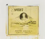 Harland Miller, Sweet Afton, 2012, Screenprint in colours, on Somerset paper, the full sheet