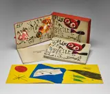 Les Pénalités de l'Enfer ou les Nouvelles-Hébrides (The Penalties of Hell or the New Hebrides) by Joan Miró, 1974, The complete set of 25 lithographs (5 in black and 20 in colours), title page, text in French and justification, includi, sold Jan 2019
