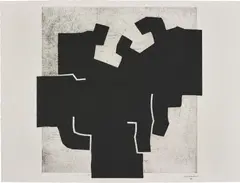 Aldikatu V by Eduardo Chillida, 1972, Etching, on Guarro paper, with full margins, sold Jan 2019