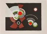 Cinéma (Cinema) by Sonia Delaunay, circa 1970, Lithograph in colours, on Arches paper, with full margins, sold Jan 2019