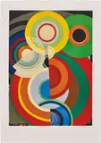 Automne (Autumn) by Sonia Delaunay, circa 1970, Lithograph in colours, on wove paper, with full margins, sold Jan 2019