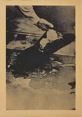 From Eurasia Staff by Joseph Beuys, 1973, Screenprint in black, on thin newsprint paper, with full margins, sold Jan 2019