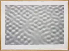 Haut II by Gerhard Richter, 2004, Screenprint and frequency modulated offset print in bluish grey, on heavy rag paper, with full margins, sold Jan 2019