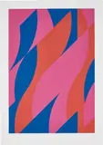 Bridget Riley, Large Fragment 2, 2009, Screenprint in colours, on wove paper, with full margins