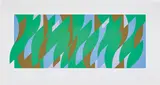 Bridget Riley, Leap, 2008, Screenprint in colours, on wove paper, with full margins