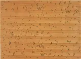 Ed Ruscha, Black Ants, from Insects, 1972, Screenprint in colours, on paper-backed wood veneer, the full sheet