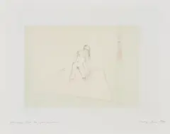 Tracey Emin, The Light is Burning, 1999, Unique screenprint in colours, on thin wove paper, with full margins