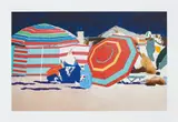 Hurvin Anderson, Sun Shade, 2013, Giclée print in colours with unique hand-colouring in acrylic, on Hahnemühle paper, with full margins