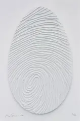 Labyrinth TS (172) Monochrome by Marc Quinn, 2012, Pigment print in colours, on wove paper, the full sheet, sold Jan 2019