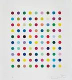 Lanatoside B by Damien Hirst, 2011, Screenprint in colours, on Somerset Satin paper, with full margins, sold Jan 2019