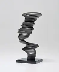 Tony Cragg, Bust, 2017, Tin multiple, on Plexiglas base
