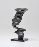 Tony Cragg, Bust, 2017, Tin multiple, on Plexiglas base