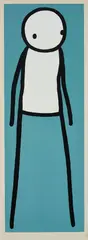 Stik, Walk 'Friend', 2012, Screenprint in colours, on Somerset paper, with full margins