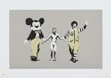 Napalm by Banksy, 2005, screenprint in colours on wove paper, sold Jan 2019