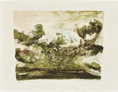Untitled by Zao Wou-ki, 1968, Lithograph in colours, on BFK Rives paper, with full margins, sold Jan 2019