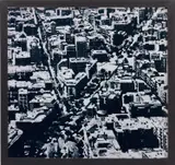 Vik Muniz, Townscape Madrid, after Gerhard Richter, from Pictures of Pigment, 2007, Chromogenic print, flush-mounted to aluminium (as issued)
