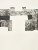 Eduardo Chillida, Zubi-Aundi (Bridge Over), 1989, Etching and aquatint, on Arches paper, the full sheet