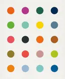 3-Methylthymidine White by Damien Hirst, 2014, Screenprint in colours with diamond dust, on Somerset paper, the full sheet, sold Sep 2019