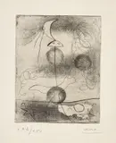 Joan Miró, Solidarité (Solidarity), 1938, Etching, on Montval paper, with full margins