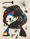 El Merma (The Diminutive) by Joan Miró, 1978, Lithograph in colours, on Arches paper, with full margins, sold Sep 2019