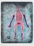 La Negress (The Black Woman), from Mujeres by Rufino Tamayo, 1969, Lithograph in colours, on Japanese paper, with full margins, sold Sep 2019