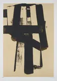 Pierre Soulages, Lithographie No. 31, 1974, Lithograph in colours, on Arches paper, with full margins
