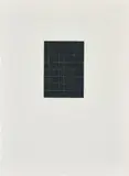 Brice Marden, Painting Study 2, 1974, Screenprint with wax and graphite, on ivory Dutch Etching paper, with full margins