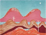 Louise Bourgeois, Beautiful Night, from BAM portfolio, 2004, Lithograph in colours, on Somerset paper, the full sheet