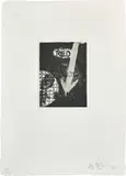 Jasper Johns, Untitled, 1981, Etching and aquatint, on Barcham Green paper watermarked J. Johns , with full margins