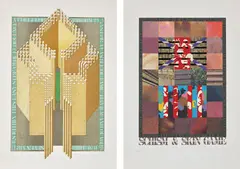 Tom Phillips, Dante's Inferno, 1982, The complete set of nine screenprints in colours, and six additional screenprints, on Crispbrook handmade paper, with full margins